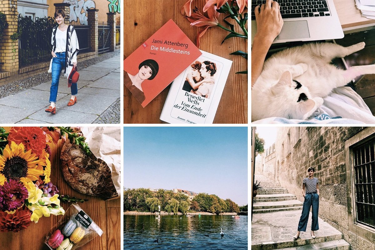 Collage mit Instagram Fotos