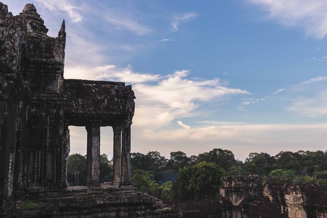 Angkor Wat am Morgen