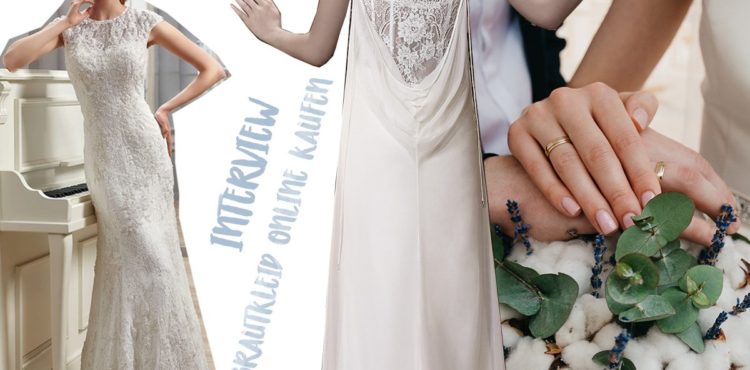 Collage mit Brautkleidern